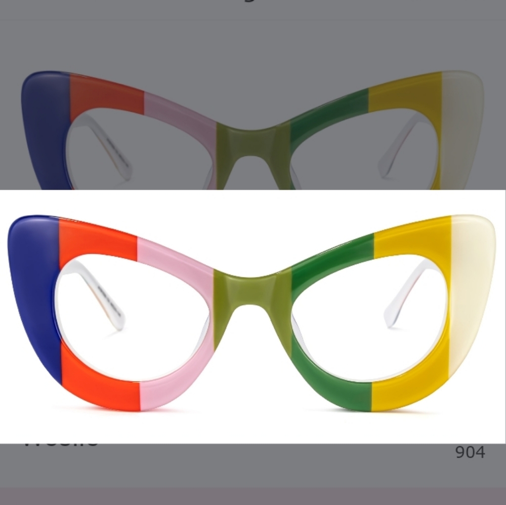 Funky Cateye Frames - Picture 2 of 2